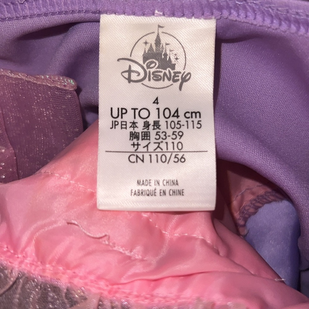 Disney’s Rapunzel Costume Dress For Kids, Tangled Size 4 - Picture 3 of 3